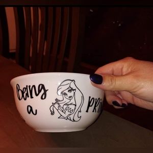 Disney princess bowl
